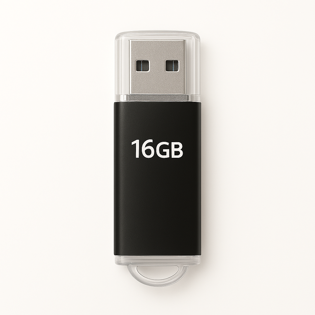 16GB Metal USB Drive – Sleek, Fast & Pocket-Ready