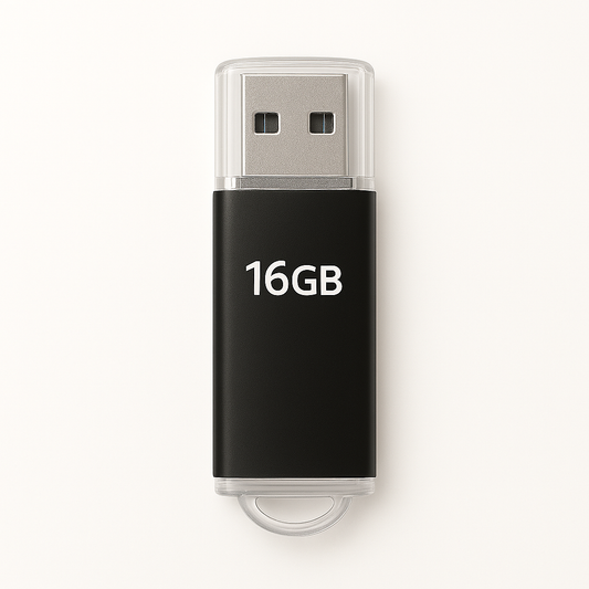 16GB Metal USB Drive – Sleek, Fast & Pocket-Ready